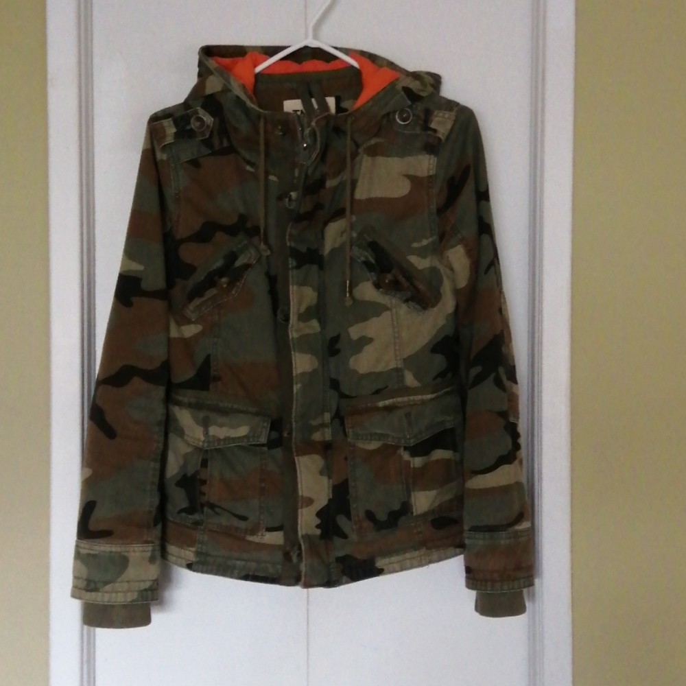 TNA Zipp up trench jacket